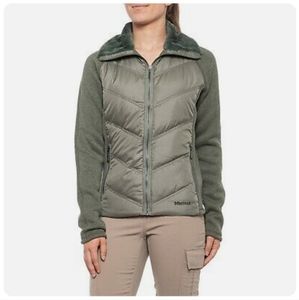 ☆NWT Marmot 700 fill down mixed material xsml